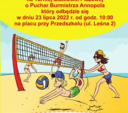 Turniej Siatkówki Plażowej o Puchar...